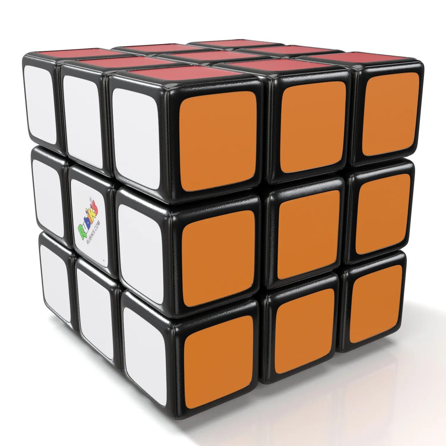 Rubiks Cube The Original Cube 3d Puzzle PBR 3D Model_06